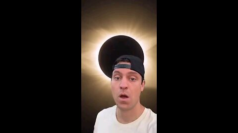 This jackwagon figured out what the Eclipse is really about. Wow! Mind-blown 🤯 😂