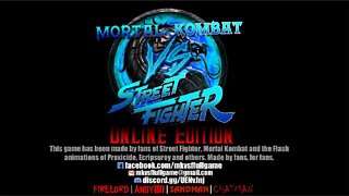 Mortal Kombat Vs Street Fighter Online Akuma Vs Chamaleon