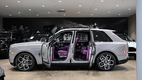 2023 Rolls-Royce Black Badge Cullinan Purple - Walkaround