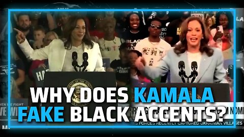 MUST-SEE VIDEO: Kamala Harris Pretends To Be Black