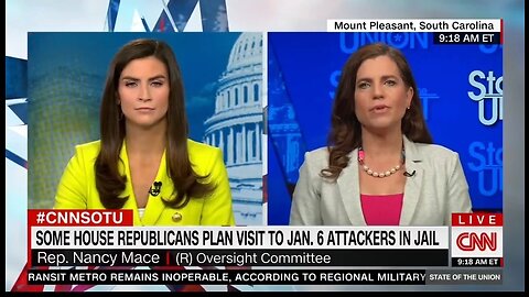 Rep Nancy Mace: I Won't Join MTG & Comer Visiting J6 Detainees