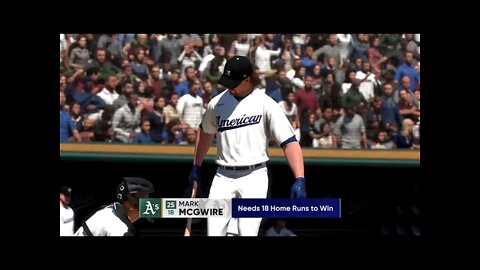 MLB The Show 22 Mark McGwire Homerun Derby 2