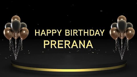 Wish you a very Happy Birthday Prerana