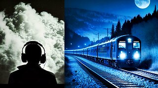 Rhythmic Calming Train Sounds - Sleep Sounds - BLACK SCREEN - Fall Asleep Fast - Restful Sleep