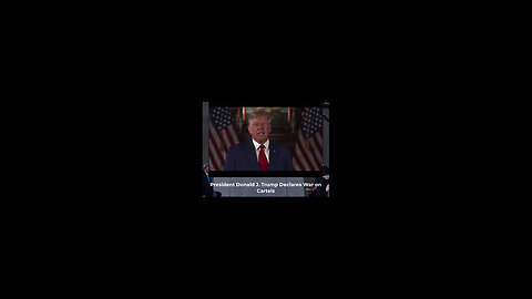 President Donald J Trump Declares War on Cartels #AGENDA47