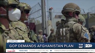 President Biden addresses Afghanistan withdrawal, GOP demands plan