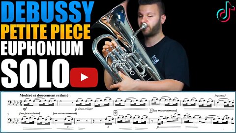 Debussy “Petite Pièce.” Euphonium Solo – Matonizz. Play Along!