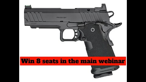 SPRINGFIELD ARMORY 1911 DS PRODIGY 4.25” MINI #2 FOR 8 SEATS IN THE MAIN WEBINAR