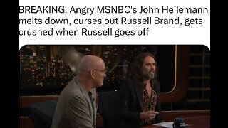 Russell Brand goes off on MSNBC