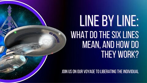 Ep. 17: Line by Line: What do the six lines mean, and how do they work?