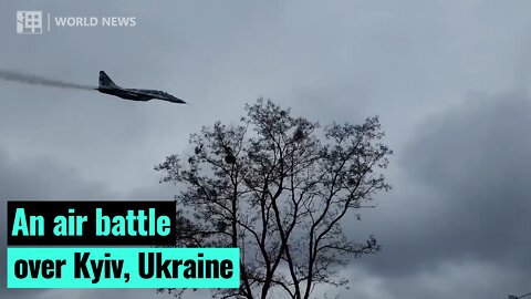 An air battle over Kyiv｜Eat News
