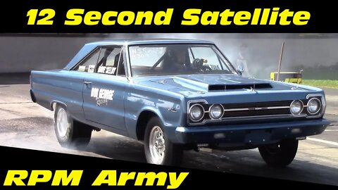 12 Second Plymouth Satellite Drag Racing