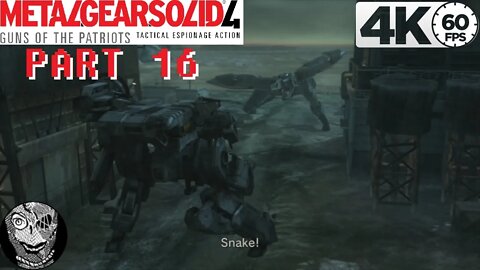 (PART 16) [Ray vs Rex] Metal Gear Solid 4: Guns of the Patriots 4K