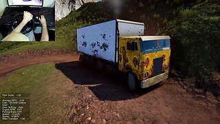Coe box truck / My Truck Game - gameplay / logitech Driving Force GT / POV Drive Gaming