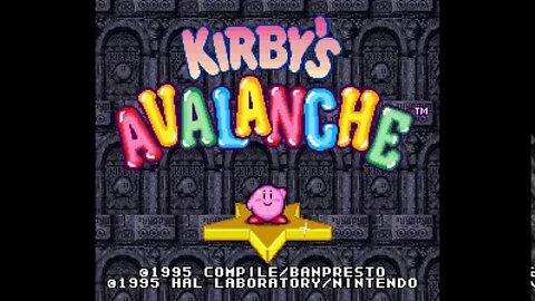 Kirby's Avalanche - Staff Roll (snes ost) / Kirby's Ghost Trap