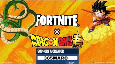 *NEW* GIVEAWAY FORTNITE x DRAGON BALL!! (New Skins, Free Items, MapChanges & MORE)