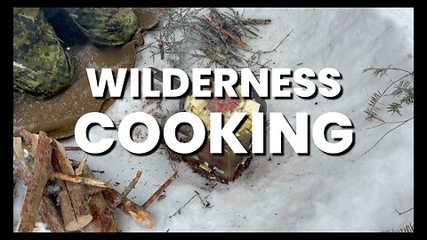 Cooking Lunch in a Wilderness Kitchen