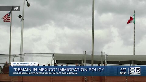 Supreme Court orders 'Remain in Mexico' policy reinstated
