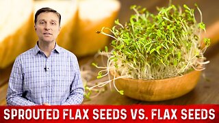 Sprouted Flax Seeds vs. Flax Seeds Explained By Dr. Berg