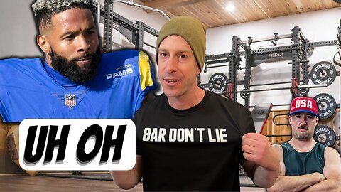 Odell Beckham Lies but Bars Don't | Rep Fitness Equipment Tour