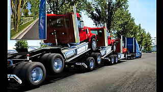 Hauling three trucks from Helena MT to Lewiston MT.