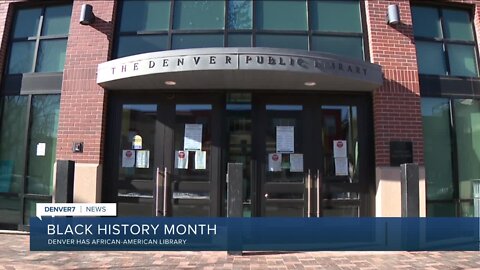 Black History Month: Denver has an African American library