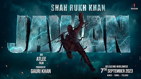 Jawan -Official Hindi Prevue -Shah Rukh Khan new movie