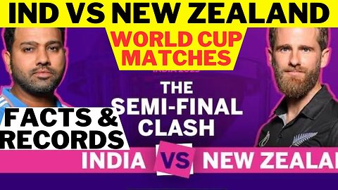 India vs New Zealand | Semi Final | Top 10 Interesting Match Facts | Best Bowling? Best Batting?
