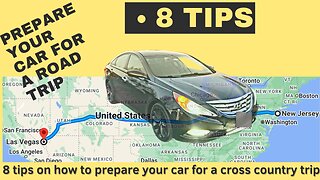 8 Tips on preparing your car for a cross country move (NJ too Las Vegas)