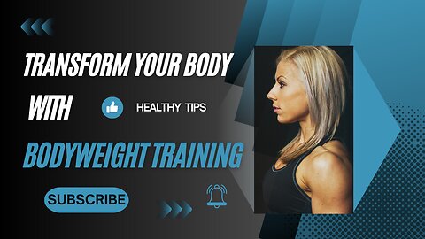 Transform your body with Bodyweight Training: Strength, Endurance and Mental Focus!" 💪🏋️‍♂️😌