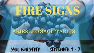 FIRE SIGNS: Aries Leo Sagittarius: Moving You Toward Successful Partnership