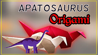 How to create diy origami dinosaur ?