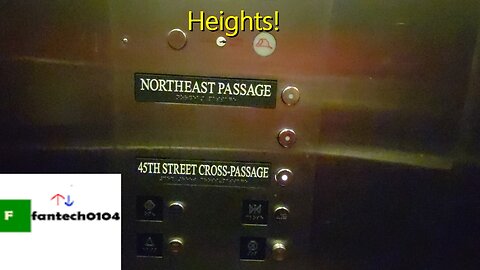 Heights Hydraulic Elevator @ Grand Central Terminal - New York City