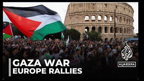 Al Jazeera | Palestine solidarity protests | Rallies take place across European cities