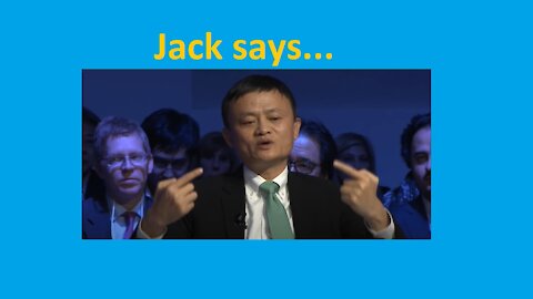 Jack Ma talking about happiness, health and Forrest Gump!