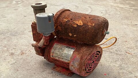 Restoration Old Rusty Automatic Pressure Water Pump - Restoration Skill