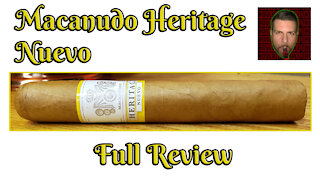 Macanudo Heritage Nuevo (Full Review) - Should I Smoke This