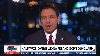 Ron DeSantis Calls Out Nikki Haley For Not Endorsing Trump