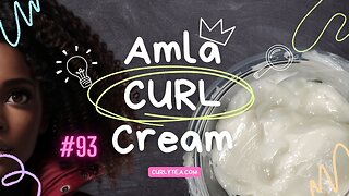 Amla Curl Cream | DIY gel cream to enhance 4a/b/c curls