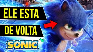 Sonic CRACUDO esta VOLTANDO no FIlme do Tico e TEco #shorts