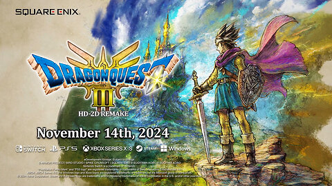 Dragon Quest III HD-2D Remake (2024) | Official Trailer