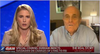 The Real Story - OAN Durham Indictment with Rudy Giuliani