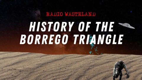 History of the Borrego Triangle