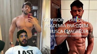 O MAIOR ERRO DOS GORDINHOS NA ACADEMIA! *por isso você não emagrece*