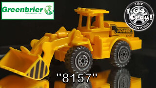 "8157" Skip Loader in Yellow- Model by Greenbrier Int. Inc.