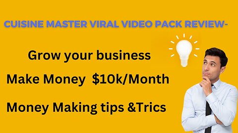 CUISINE MASTER Viral Video Pack Review-