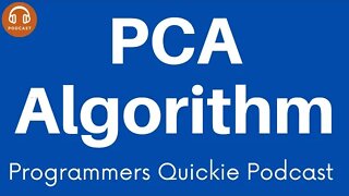 PCA Algorithm