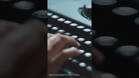 The best ASMR video | Typewriter | #shorts