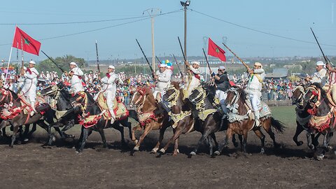 Horses and guns at the fantasia of Morocco - 🔥 ZAPPING NOMADE 🔥