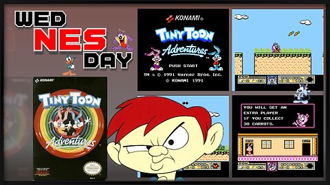 wedNESday - Tiny Toon Adventures (Playthrough)